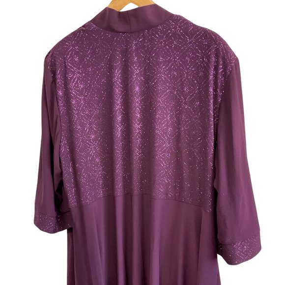 Purple Sparkle Mock Twin Set - Picture 3 of 4